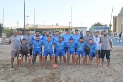 Με την Εθνική Ελλάδος ποδοσφαίρου άμμου τέσσερις Αχαιοί ποδοσφαιριστές.