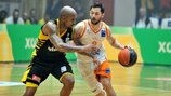 Προμηθέας – ΑΕΚ 74-65 και 1-1